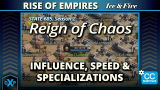 ROC Reign of Chaos  Stronger and Faster  Influence Honor and Specializations [upl. by Tim372]