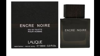 Encre Noire by Lalique  Fragrance Review [upl. by Sucramaj]