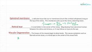 Optician Training Retinal Pathologies Ocular Anatomy Lecture 23 [upl. by Hendren]