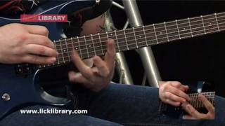 Hangar 18  Final Guitar Solo Performance  Learn To Play Megadeth Licklibrary [upl. by Hadihsar]