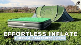 Camp in Comfort AYAMAYAs Queen Air Mattress Experience [upl. by Teddy]