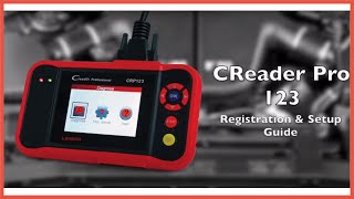 CReader Pro 123 Registration amp Update Video [upl. by Kolb]