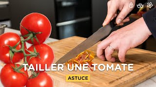 TUTO  COMMENT COUPER UNE TOMATE [upl. by Nnyleimaj]