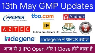 TBO Tek Limited IPO  Aadhar Housing Finance IPO  Energy Mission Machineries IPO  All IPO GMP [upl. by Ttam]