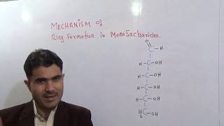 How glucose forms ring structure with mechanism Lecture7 carbohydrates in English by Dr Hadi [upl. by Etnahsal871]