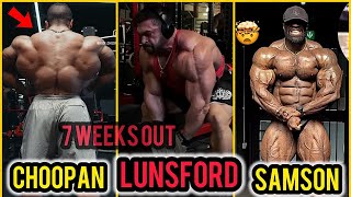 Derek Lunsford vs Hadi Choopan vs Samson Dauda at 7 Weeks Out  Hunter Labrada  MORE [upl. by Nyleaj273]