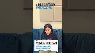 Kazimierz Wierzyński w języku kazachskim kazakhstan kazachstan polska poezja wiersz literatura [upl. by Sivehc]