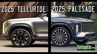 2025 Telluride Vs 2025 Palisade [upl. by Enelie]