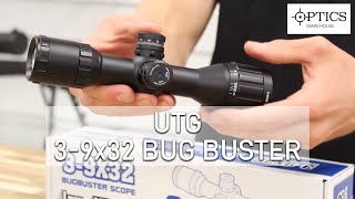 UTG 39x32 1 AO BugBuster RGB MilDot Riflescope  QUICKFIRE REVIEW [upl. by Aufmann417]