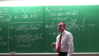 Lecture 21 2017 HD Natural convection by Prof Josua Meyer [upl. by Eelynnhoj43]