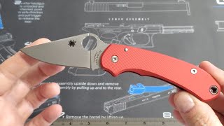 My Modded Spyderco Para 3 AWT Scales Lynch Clip Rockscale Backspacer [upl. by Aara]