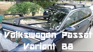 How to insatall roof rack Volkswagen Passat Variant [upl. by Ahsiki]