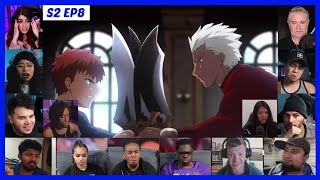 FateStay Night Unlimited Blade Works Season 2 Episode 8 Reaction Mashup [upl. by Latimer214]