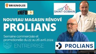 Semaine commerciale sur l’outillage chez Prolians à Brignoles du 22 au 26 avril 2024 [upl. by Nodgnal]