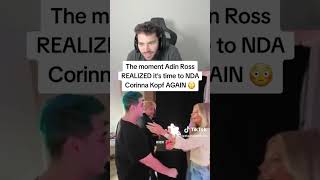 ADIN ROSS EXPOSES CORRINA KOPF stream adinross corinna girl funny twitch twitchclips [upl. by Masha]