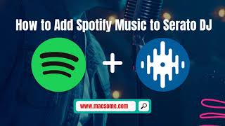 How to Add Spotify Music to Serato DJ Pro or Lite  Import Music from Spotify to Serato DJ [upl. by Bazar]