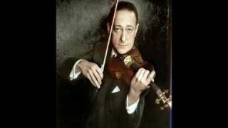 Jascha Heifetz plays La ronde des lutins by Bazzini [upl. by Elleunamme104]