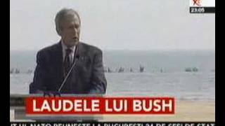 George W Bush a fost impresionat de îngheţata românească [upl. by Mohkos]