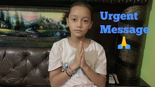 My Urgent Message For Everyone 🙏  Daily Vlog [upl. by Jallier]