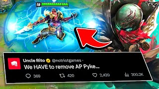 Riot is removing this Pyke build FOREVER [upl. by Halyk573]