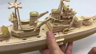 DIY Miniature Prince of Wales 1  Wood Craft Construction kit [upl. by Herve949]