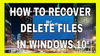 How to recover deleted files in Windows 10  Stellar Phoenix  Wondershare Filmora Quick Fix [upl. by Ydnor144]