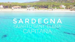 Tra le spiagge più conosciute di Quartu Sant Elena Capitana Sardegna 4k [upl. by Jolynn]