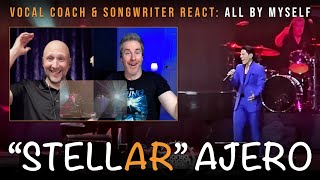 Vocal Coach amp Songwriter First Time Reaction to All By Myself  Stell Ajero SB19 with David Foster [upl. by Doralin]