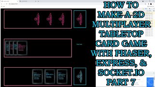 How to Build a Multiplayer Card Game with Phaser 3 Express and SocketIO  Part 7 Deployment [upl. by Nwahsat668]