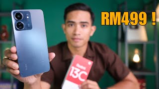 Fon Terbaik Bawah RM500  Redmi 13C 🔥 [upl. by Ahtnams79]