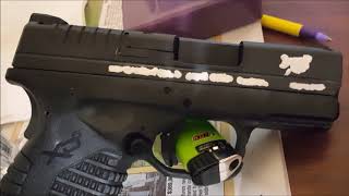 Best way to color fill gun engraving [upl. by Sarine693]