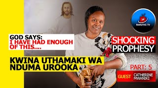 SHOCKING PROHESY  GOD SAYS I HAVE HAD ENOUGH OF THIS IHINDA RIA GRACE NORIRAAKUUNDERA Catherine [upl. by Mikel]