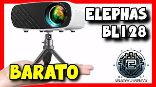 🔥 Elephas BL128 El Mini Proyector HD que Cabe en la Palma de tu Mano 2024✅CalidadPrecio [upl. by Einwat]