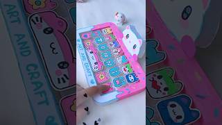 DIY paper Cute keyboard ⌨️ shorts tonniartandcraft love craft diy [upl. by Savage936]