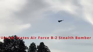 2024 B2 Stealth Bomber Rose ParadeB2 Stealth Bomber Rose Parade Flyover Pasadena California 2024 [upl. by Attenna]