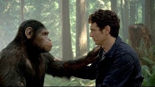 AMC Movie Talk  Is James Franco In DAWN OF THE PLANET OF THE APES [upl. by Derfliw]