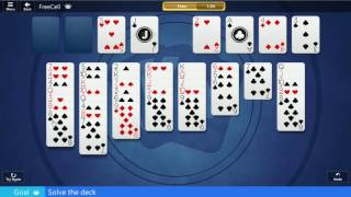 3 May 2017  FreeCell Solitaire Daily Challenge Easy  Microsoft Solitaire Collection [upl. by Blader]