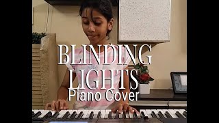 Blinding Lights  Piano Cover [upl. by Gilburt]