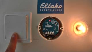 Eltako Academy Tutorial EnOcean FUD61NPN 230V 2014 ENG [upl. by Belle]