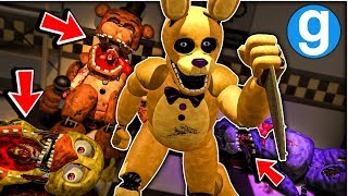 SpringBonnie Has Done The Worst Thing Imaginable Gmod FNAF Save Spotlight [upl. by Arvid693]