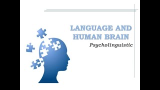 Psycholinguistics part2 Language and The Brain [upl. by Gnes632]