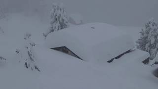 Extrem Schnee Bettmeralp  Riederalp 22012018 [upl. by Anai207]