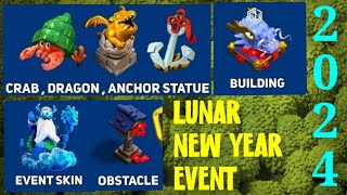 LUNAR NEW YEAR EVENT  Here Are Some Rewards Of The LUNAR New Year Event Pass In january 2024  coc [upl. by Fates537]