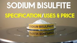 Sodium Bisulfite Specifications amp Remarkable Uses You Should Know Industrial Applications [upl. by Ynahpets]