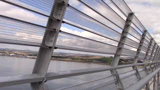 The Queensferry Crossing wind barrier [upl. by Ligetti535]