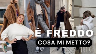 COME VESTIRSI QUANDO FA FREDDO  7 Consigli outfit invernali chic e caldi  Isabella Emme [upl. by Auqinihs599]