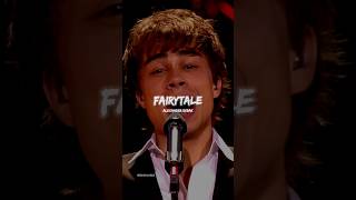 ALEXANDER RYBAK  FAIRYTALE LYRICS [upl. by Boru]