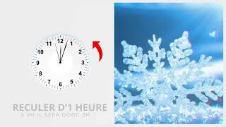 ATTENTION  Changement dHEURE Hiver 2017 [upl. by Elohcim]