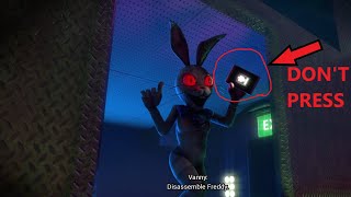 DONT LET VANNY PRESS THAT BUTTON FNAF Security Breach Disassemble Vanny Ending [upl. by Merridie]