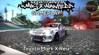 Toyota Mark X Reiz Gameplay  NFS™ Most Wanted [upl. by Pollak]